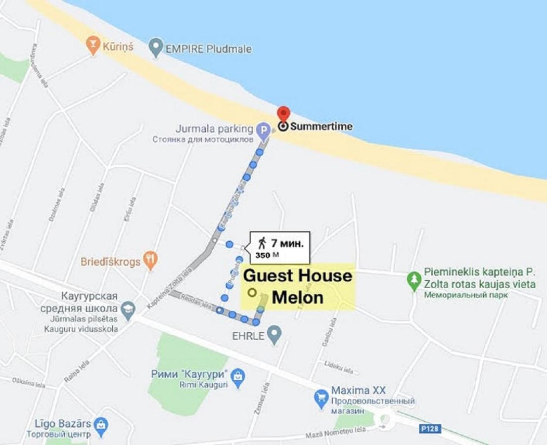 Guest House Melon Jurmala Ngoại thất bức ảnh